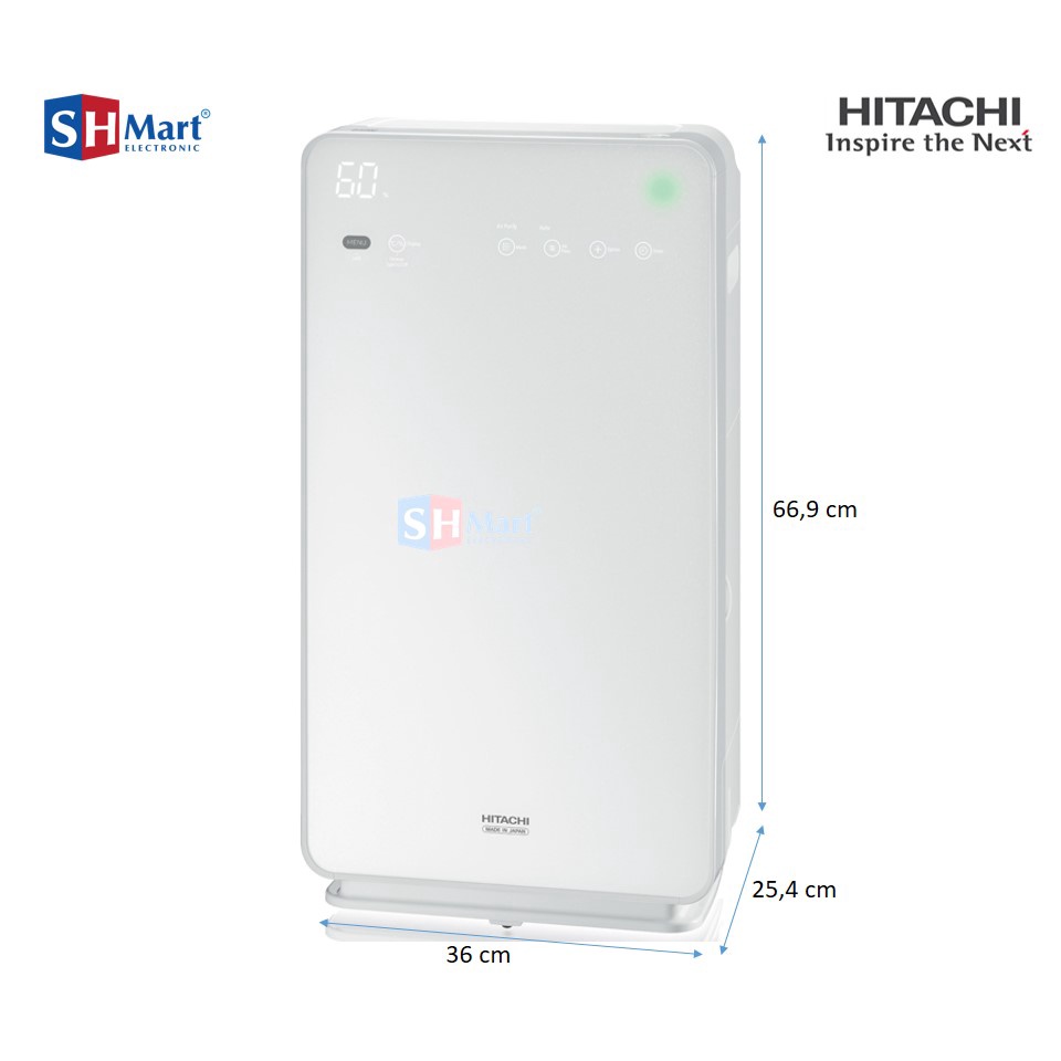 Air Purifier Hitachi EP-M70E White GARANSI RESMI MEDAN