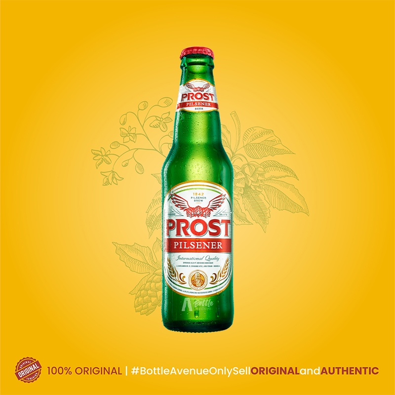 Jual Prost Bir Pilsener Beer 620 ml ( Resmi dan Original By Bottle