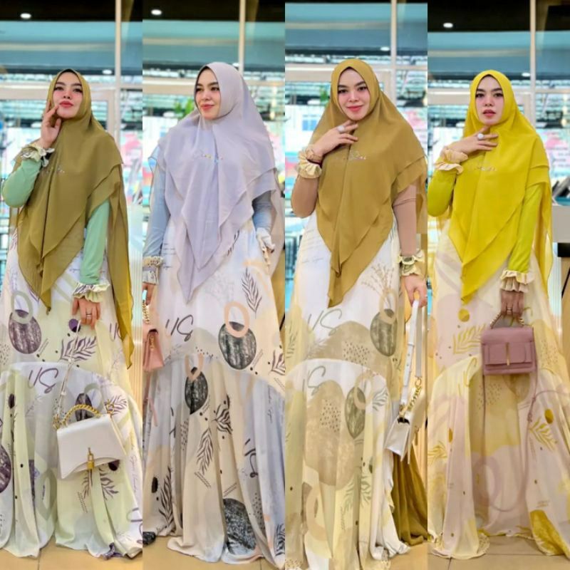 viendra syari/sale stok/gamis premium