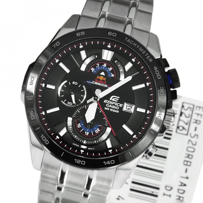 Jam tangan pria Casio edifice EF 520 / EF520 ori BM + Box set