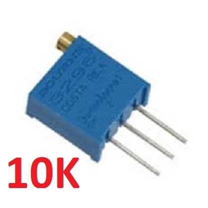 Potensiometer 10K Potentiometer Potensio Trimpot Multiturn Vr 3296W-1-