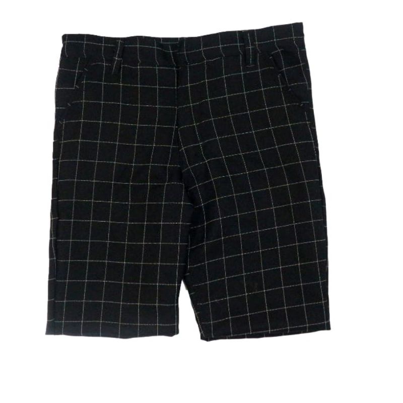 (BEST QUALITY) Celana Pendek Kotak Kotak Pria Original Celana Chino Cino