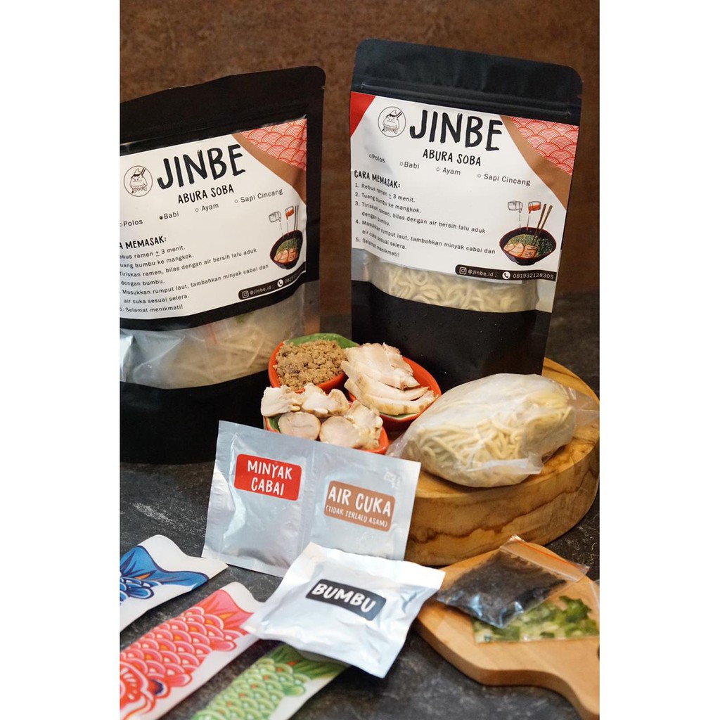 

Jinbe Japanese Ramen [Abura Soba]