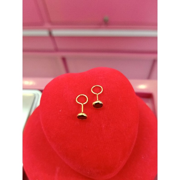 ANTING TOGE 6 MODEL PERAK 925 LAPIS MAS 24K