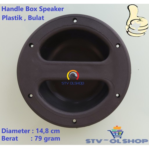 Handle Box Speaker Bulat / Pegangan Box Salon Medium Model Bulat