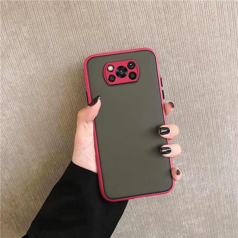 CASE MATTE XIAOMI POCOPHONE X3 POCOPHONE X3 PRO TRANSPARAN FUZE MACARON MY CHOICE - FA