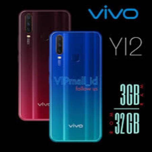 Handpone  murah Vivo Y12 Ram 3/32 tetlaris