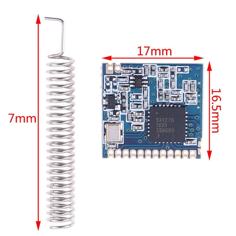 1 Set LoRa SX1278 SX1276 Modul Mental Wireless Jarak Jauh