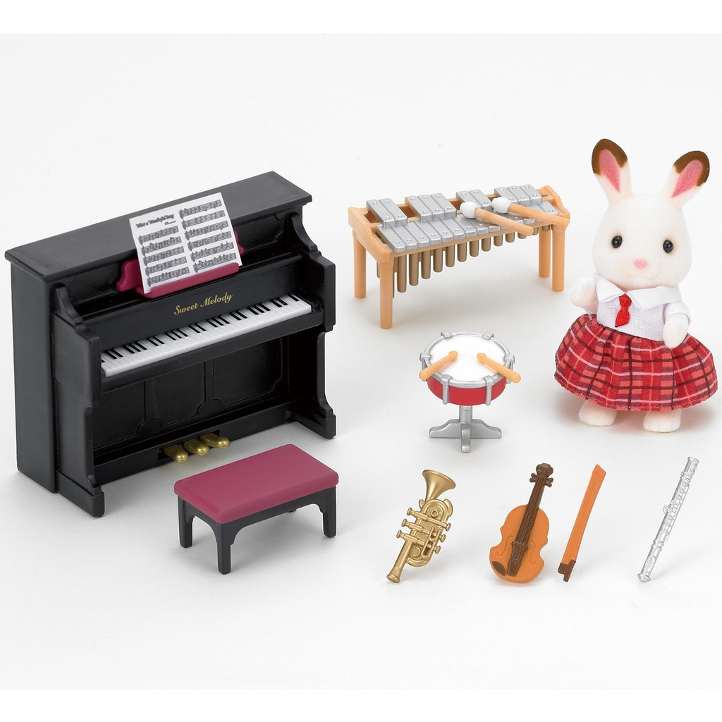 SYLVANIAN FAMILIES ORIGINAL 5106 - SCHOOL MUSIC SET