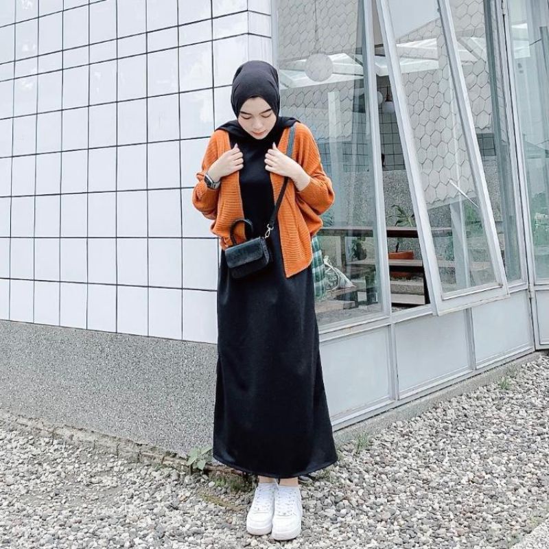 INNER DRESS/DRESS KOREAN STYLE/OOTD KOREA/OUTFIT KOREA