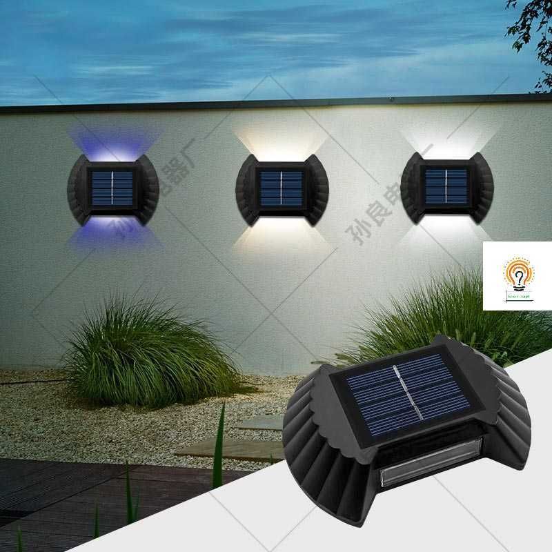 Lampu Dinding Tenaga Surya Minimalis Waterproof Lampu solar Outdoor