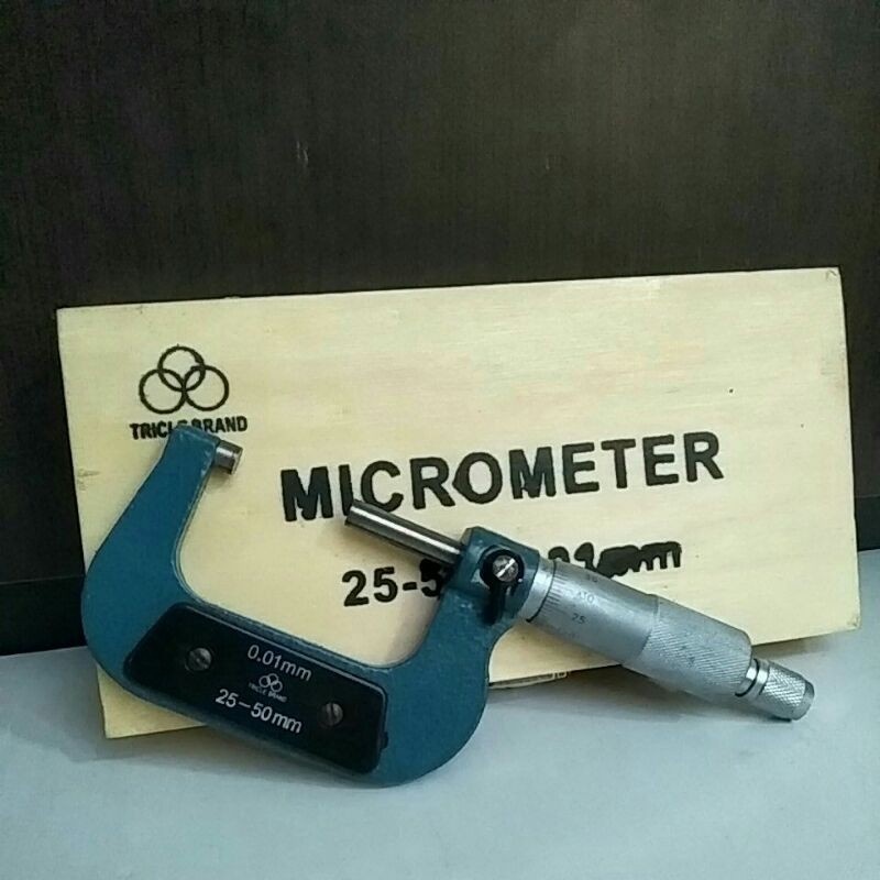 Jual Outside Micrometer Mikrometer X Mm Tricle Brand Shopee Indonesia