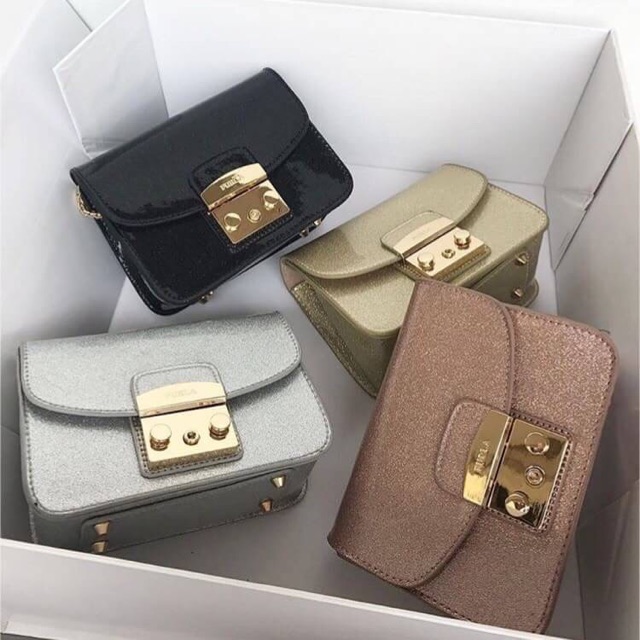 FURLA METROPOLIS MINI GLITTER