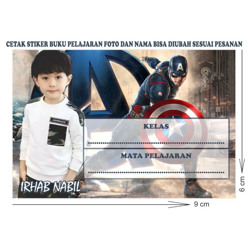 

STIKER BUKU PELAJARAN CUSTOM FOTO DAN NAMA 1 PACK ISI 25 PCS BEBAS TEMA BACKGROUND