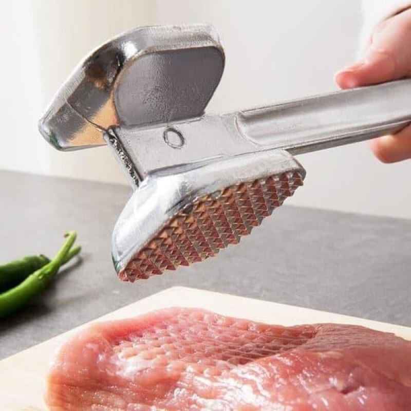 IKILOSHOP palu gepukan daging model sederhana / meat hammer tenderizer