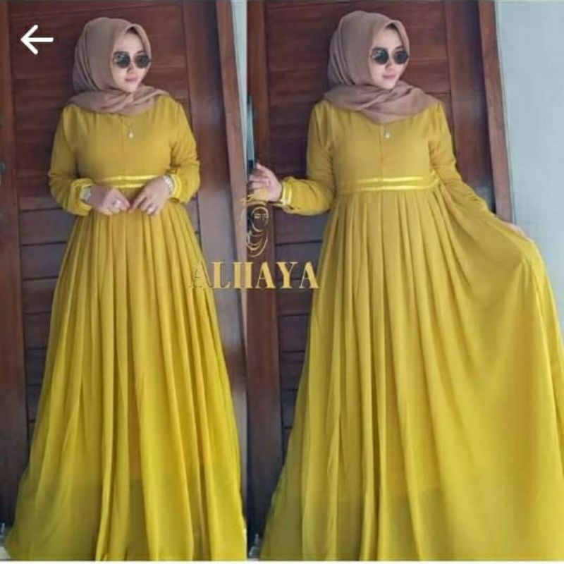 SUPER AMBYAR,MAXY ALHAYA POLOS BEBYDOLL ORIGINAL RIZQI COLLECTION