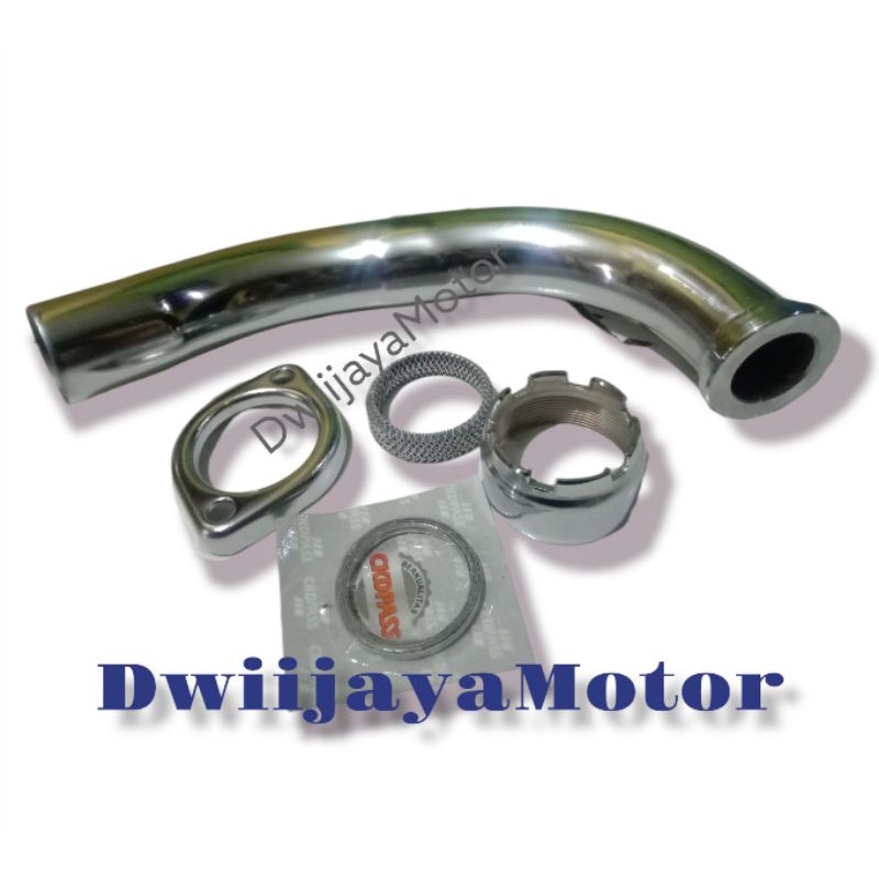 SET LEHER KNALPOT RX KING KW SUPER