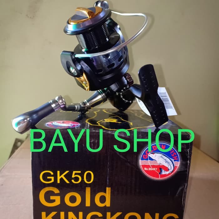 Promo reel golden fish kingkong gk50 gk 50 Diskon