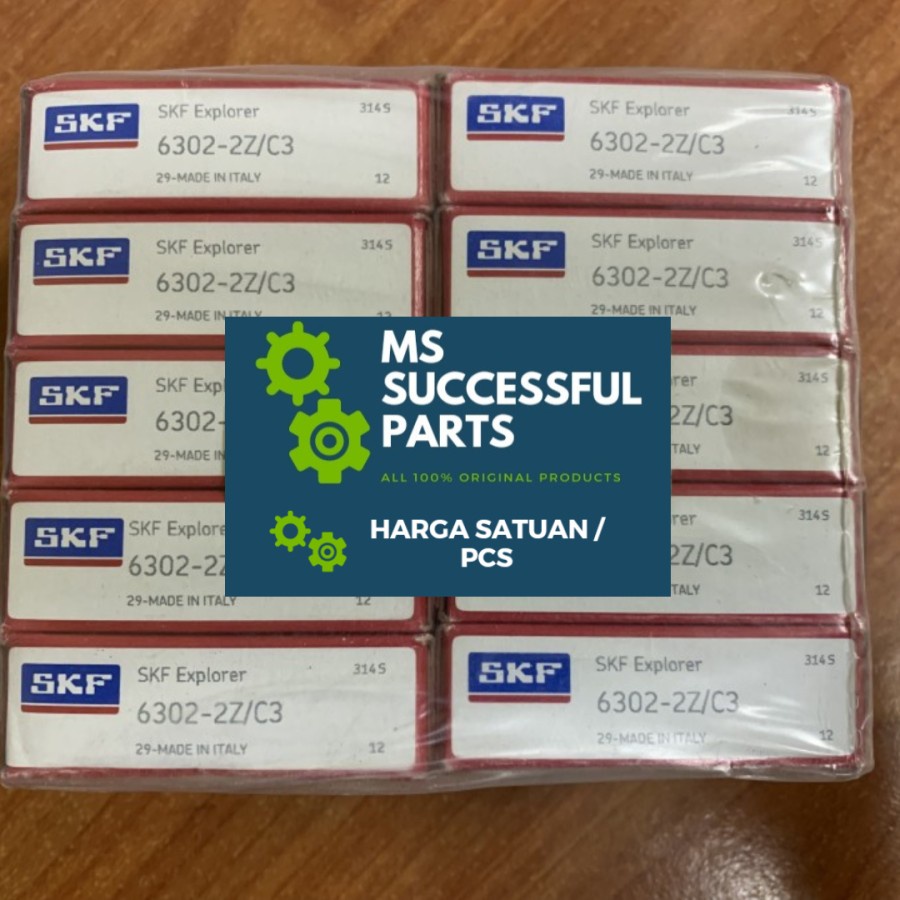 BALL BEARING 6302 2Z/C3 SKF