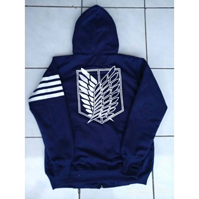 jaket anime anak attack on titan SNK