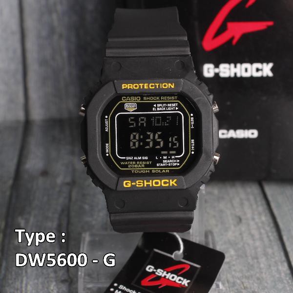 G Shock Casio GLS5600 Black Gold . Hitam Emas . Jam Tangan digital TERMURAH Pria & anak anak keren