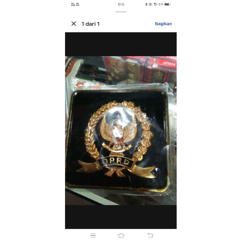 emblem plat mobil DPRD