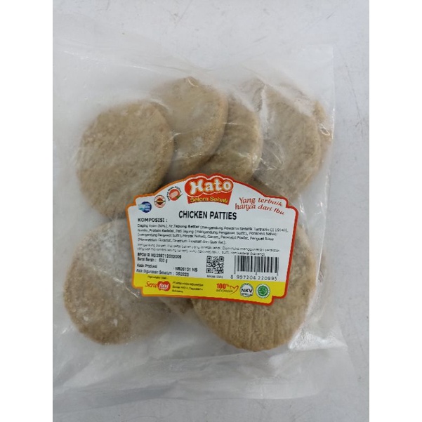 

Hato Beef Patty 500gram