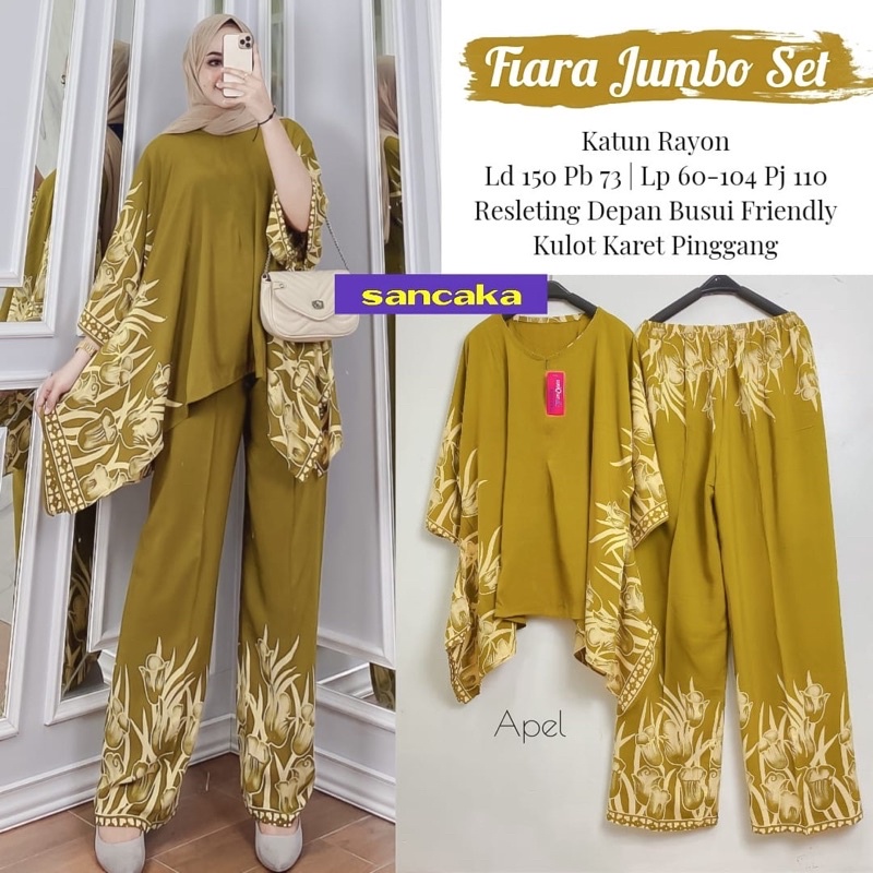 FIARA JUMBO SET by Sancaka