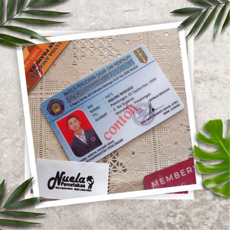 

CETAK ID CARD \ MEMBER CARD \ KARTU ANGGOTA