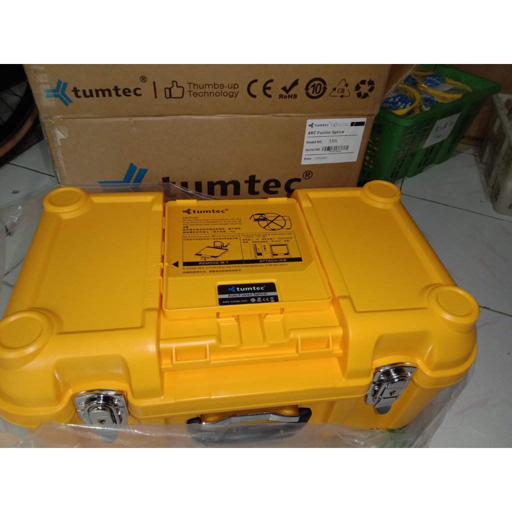 Splicer Tumtec 16S/Fusion Splicer Tumtec FST-16s/Alat Sambung FO FTTH