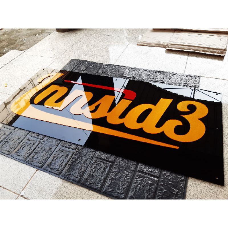Papan nama perusahaan/ Logo perusahaan  akrilik/ Papan nama acrylic / logo akrilik