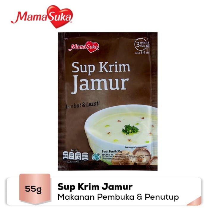 

uuttudd Mamasuka - Sup Krim Jamur 55 Gr Fsfs201