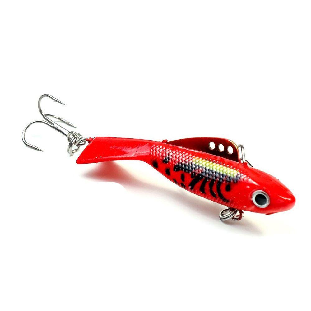 Top Ice Pemikat Pancing Dengan Kait Panas Kualitas Tinggi Buatan Jigs Walleye Kait Tiga jaw