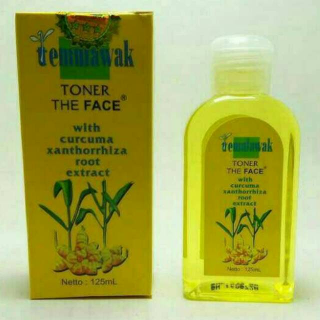 TONER TEMULAWAK THE FACE 125ml  BPOM