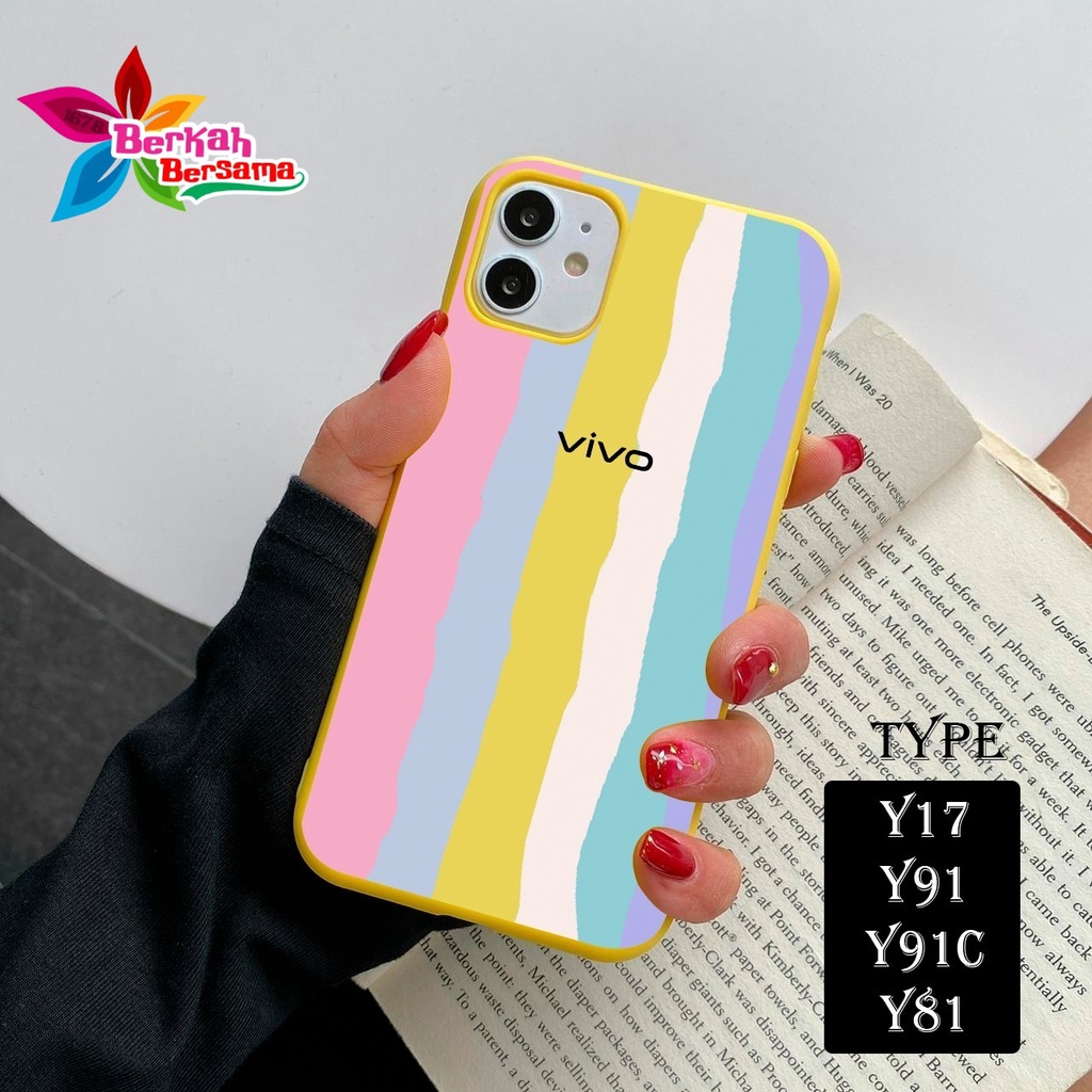 SS046 CASE RAINBOW VIVO Y19 U3 Y5S Y91 Y95 Y93 Y91C Y1S V5 V5s V5 LITE Y65 SB3147