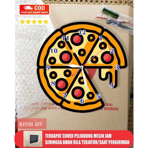 JAM DINDING BESAR MURAH UNIK KARAKTER PIZZA TEMPEL TEMBOK DEKORASI KAMAR TIDUR AKSESORIS FURNITURE RUMAH HIASAN DINDING LUCU UNICORN AESTHETIC KLASIK PAJANGAN DINGDING SERBAGUNA KOLEKSI HADIAH ANAK KADO ULANG TAHUN PERNIKAHAN TERBARU DISKON