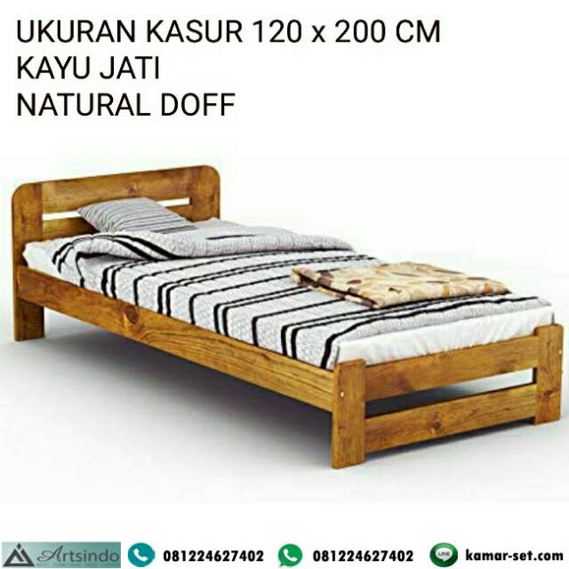 Tempat Tidur Anak Murah, Ranjang Anak Kayu Jati, Kasur Anak Minimalis, Tempat Tidur Anak Kost