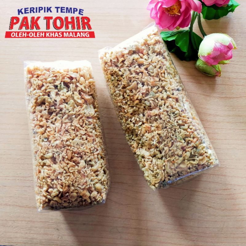 

Makanan Ringan Kremes Pak Tohir kremesan bumbu keripik tempe/ lembutan keripik