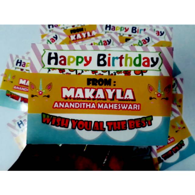 

Stiker custom tidak luntur