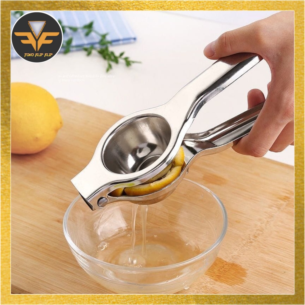 ALAT PEMERAS JERUK DAN LEMON MANUAL / Perasan Lemon /Jeruk / bawang putih Stainless Steel SERBAGUNA