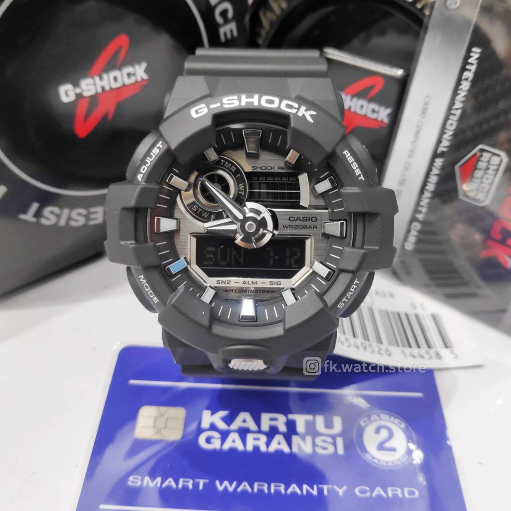 G-SHOCK GA-710-1ADR / GA710 Original Jam Tangan Pria G-SHOCK Digital Analog