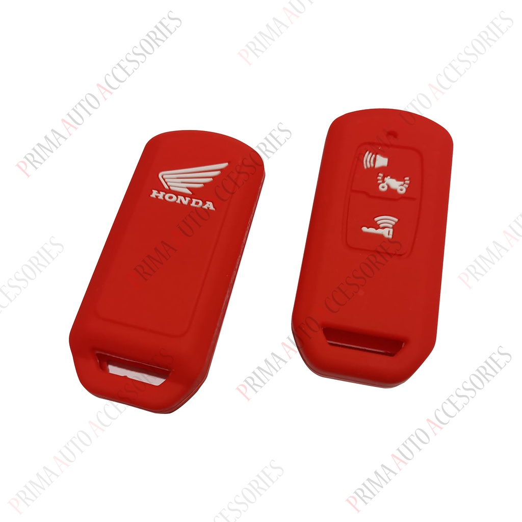 Kondom / Silikon Kunci Remote Motor - Honda PCX 160-Merah