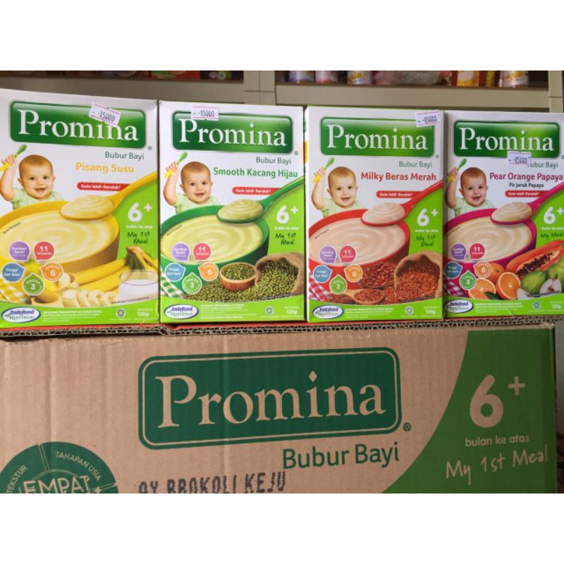 promina bubur bayi untuk bayi 6 bulan / promina 6+