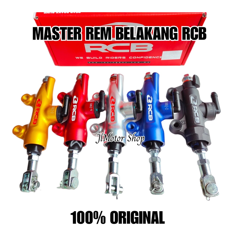 MASTER REM BELAKANG RCB S1 GRT RADIAL FORGED Universal - MASTER REM RCB BELAKANG S1 RADIAL GRT Original SEMUA MOTOR