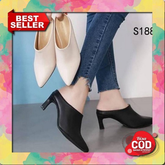 Heelss Wanita Terbaru/ Heels Perempuan Elegan/ Heels Kondangan Mewah /Heels Tali Morasetii Terbaru D