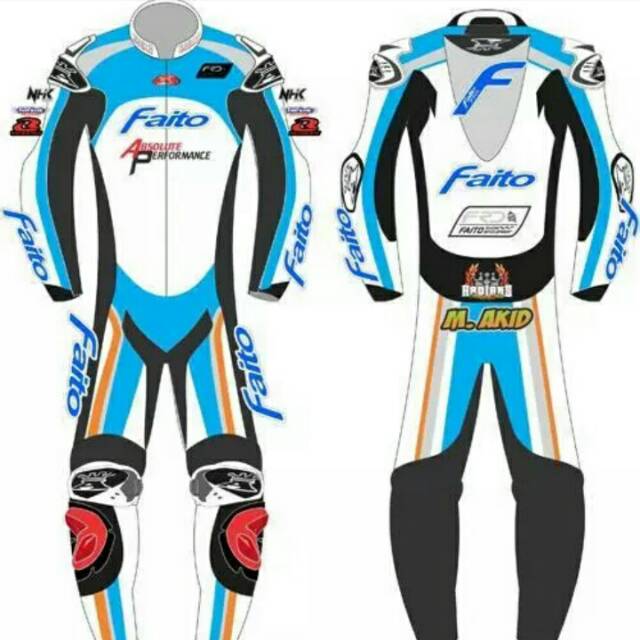 Wearpack custom Baju  Balap  Design  Sendiri Termurah 