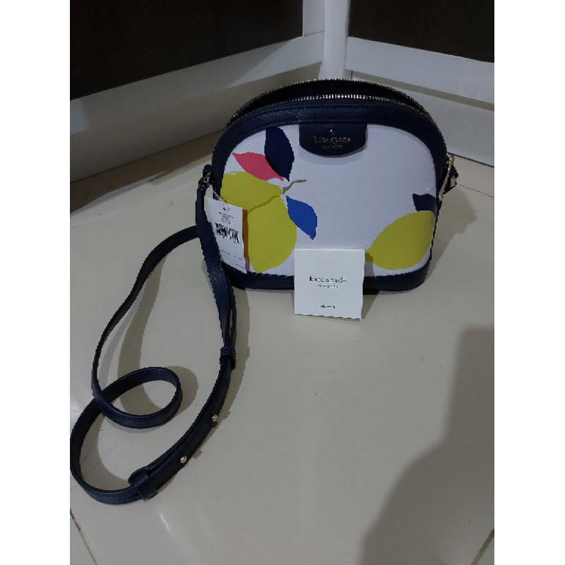 KateSpade x-large dome sylvia lemon