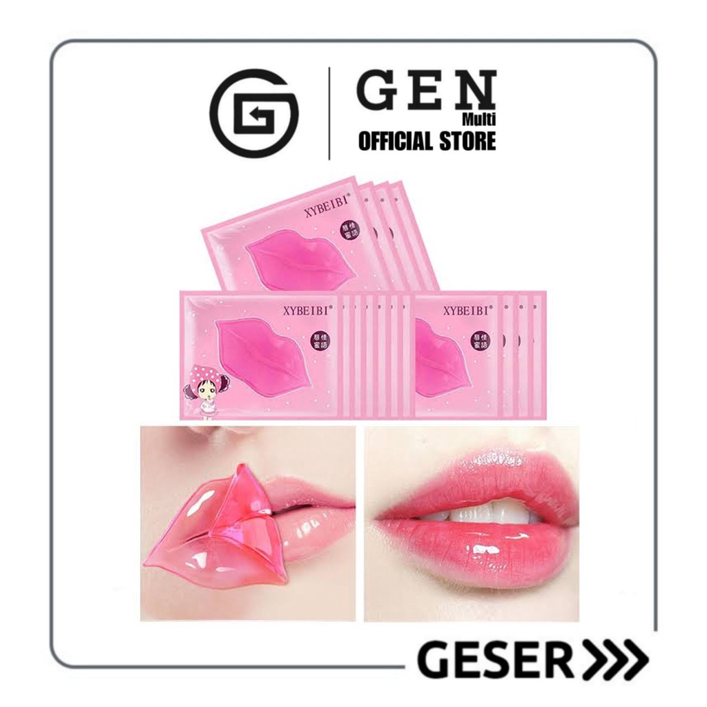 GEN - Masker Bibir / Lips Mask Collagen Moisturizing / Lips Mask Anti Drying and Desalination Lips