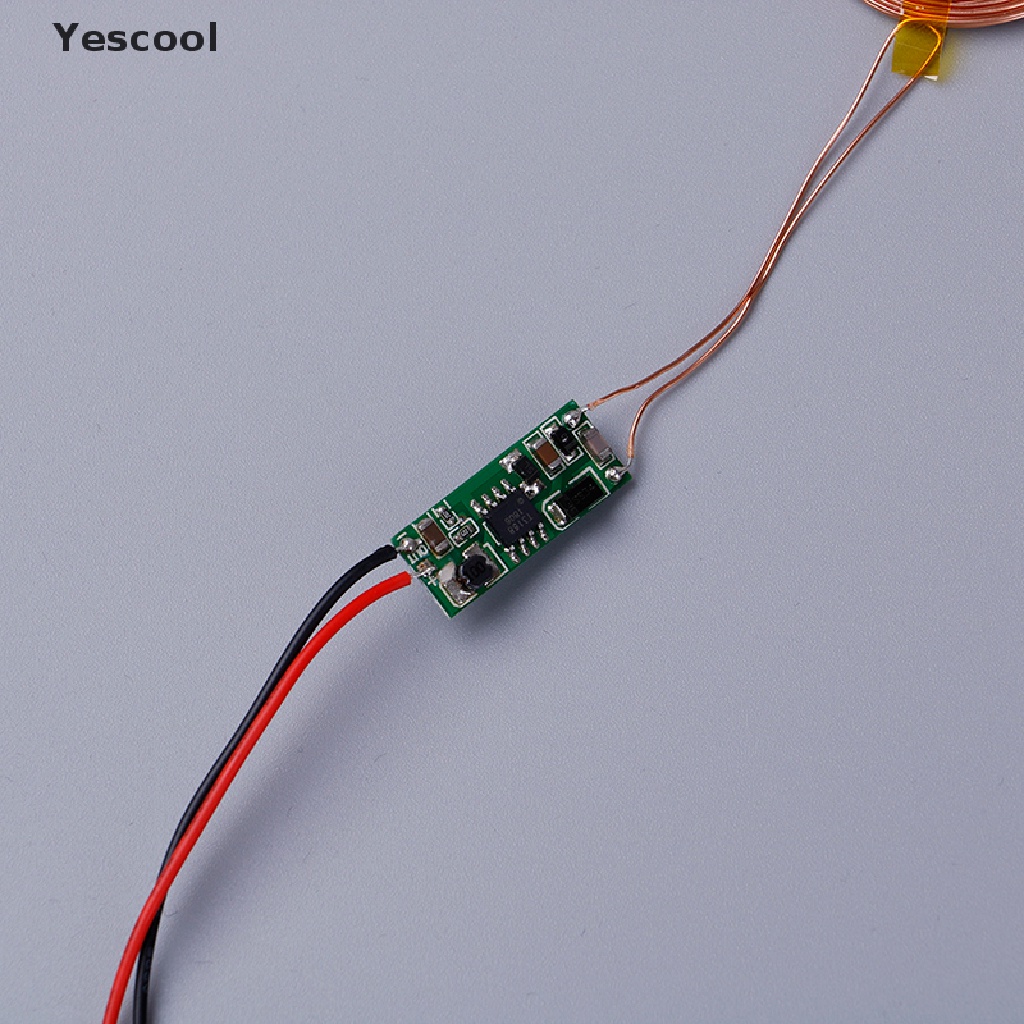 Yescool Modul transmitter charger wireless 5V + receiver power supply Induksi