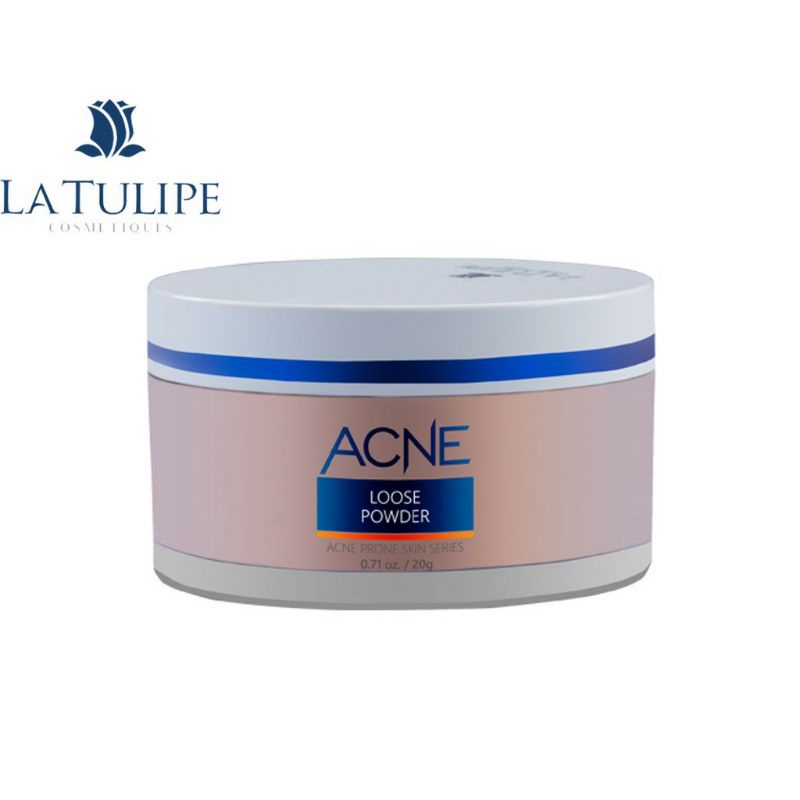 La Tulipe Acne Loose Powder - Natural / Latulipe Bedak Tabur